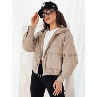 Bež spomladanska ženska jakna