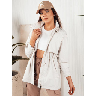 Pomladna ženska bela parka