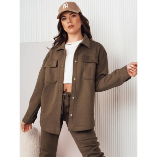 Prehodna rjava ženska jakna