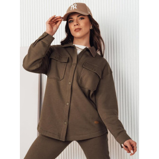 Prehodna rjava ženska jakna