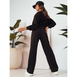 Črn ženski oversize komplet