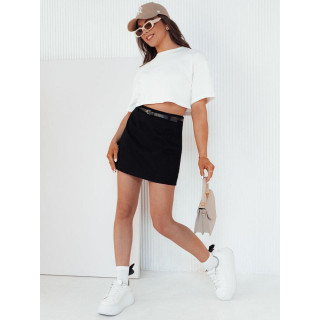 Črno žensko mini krilo