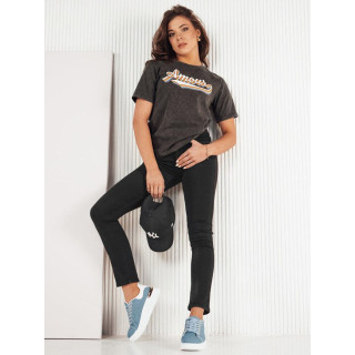 Ženske črne kavbojke