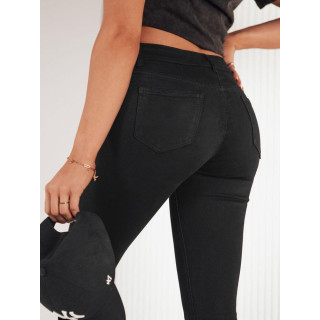 Ženske črne kavbojke