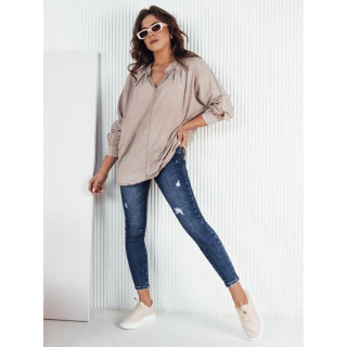 Modre ženske kavbojke s poslikavo