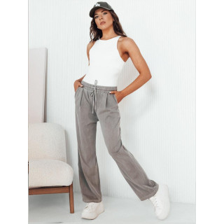 Sive široke ženske hlače