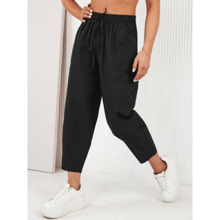 Črne balonaste ženske hlače