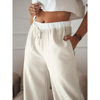 Ženske bež široke hlače