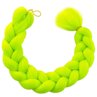 Sintetične lasne kitke v barvi limete