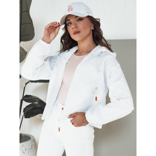 Ženska bela prehodna jakna