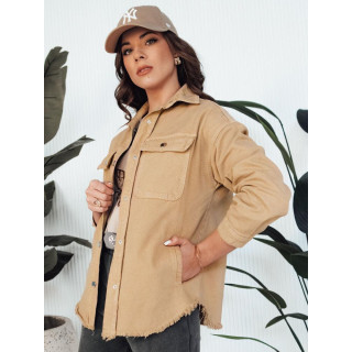 Bež ženska denim jakna
