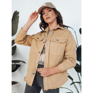 Bež ženska denim jakna