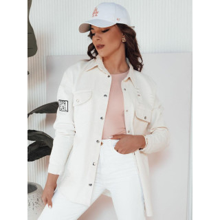 Pomladna ženska svetlo bež jakna