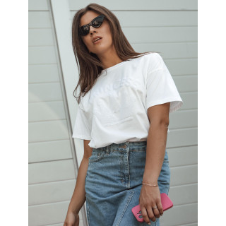 Ženska bela majica s potiskom PRINCESS