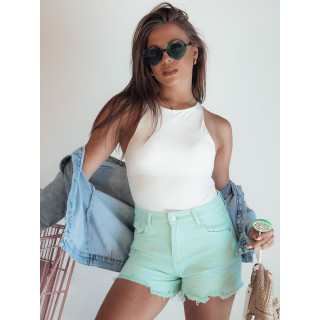 Mint obrabljene ženske kratke hlače