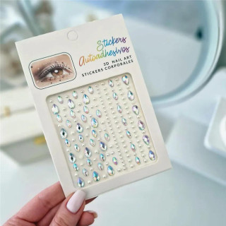 Lepilni kristali za telo in obraz