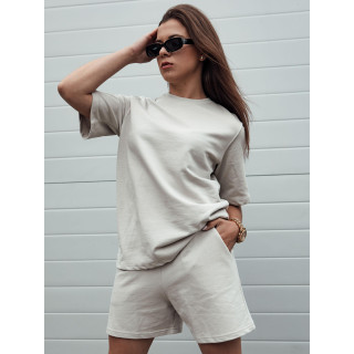 Ženska svetlo zelena ohlapna majica s kratkimi rokavi