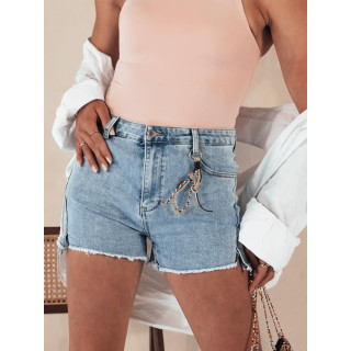 Svetlo modre ženske kratke hlače iz jeansa