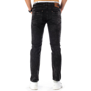 Klasične črne moške kavbojke