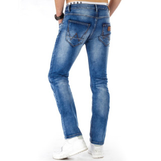 Modre klasične moške kavbojke