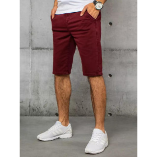 Bordo klasične denim kratke hlače za moške