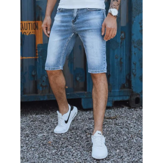 Svetlo modre moške kratke hlače iz jeansa