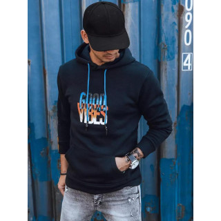 Moški izolirani pulover v temno modri barvi