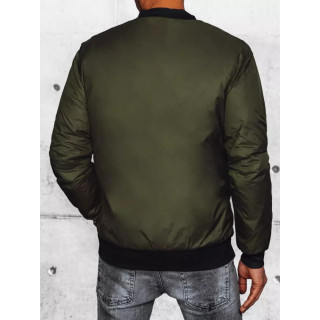 Zelena moška bomber jakna