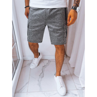 Trenirka temno sive kratke hlače z žepi