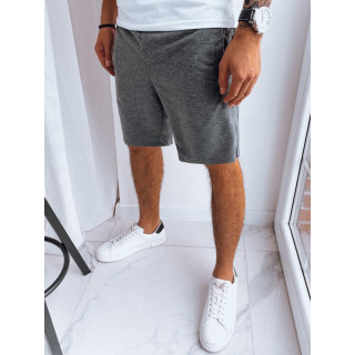 Temno sive moške kratke hlače iz trenirke