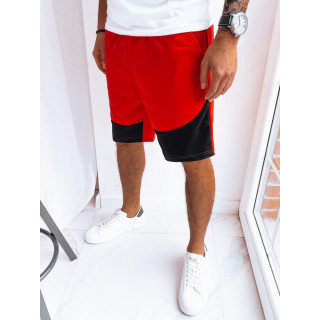 Rdeče kratke hlače iz trenirke