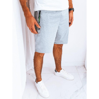 Moška trenirka kratke hlače svetlo sive barve