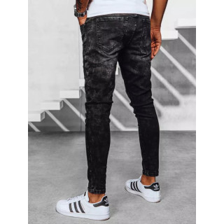 Črne moške kavbojke