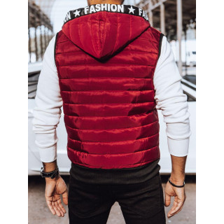 Moški prešit bordo brezrokavnik