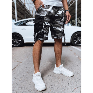 Bele moške kamuflažne kratke hlače