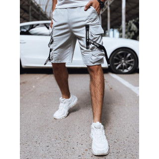 Sive moške kratke hlače iz trenirke