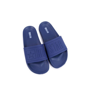 Temno modri gumijasti moški natikači Big Star