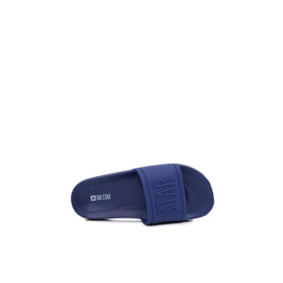 Temno modri gumijasti moški natikači Big Star