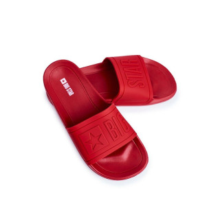 Moški gumijasti natikači Big Star rdeče barve