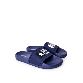 Temno modre moške gumijaste japonke Big Star