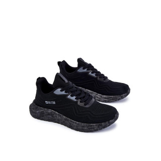 Lahke moške superge Big Star v črni barvi