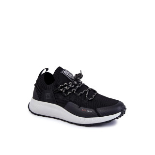 Moške črne tekstilne superge