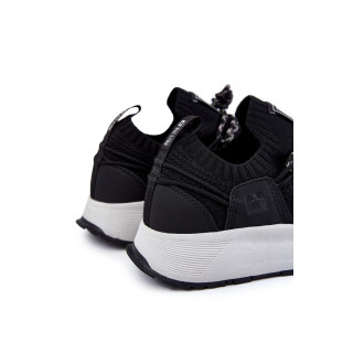 Moške črne tekstilne superge