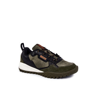 Moške zelene superge z vstavkom iz spominske pene