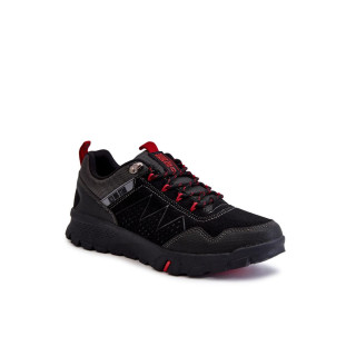 Moški treking čevlji v črni barvi