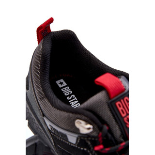 Moški treking čevlji v črni barvi