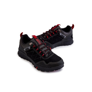 Moški treking čevlji v črni barvi