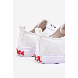 Big Star moški tramvaji iz belega blaga