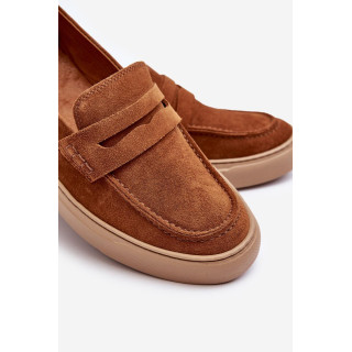 Moški rjavi gležnarji iz semiša