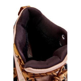 Moški treking čevlji Cross Jeans v kamelji barvi